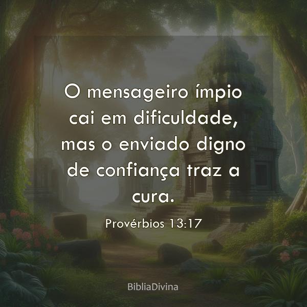 Provérbios 13:17