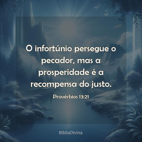 Provérbios 13:21