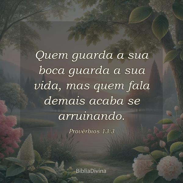 Provérbios 13:3