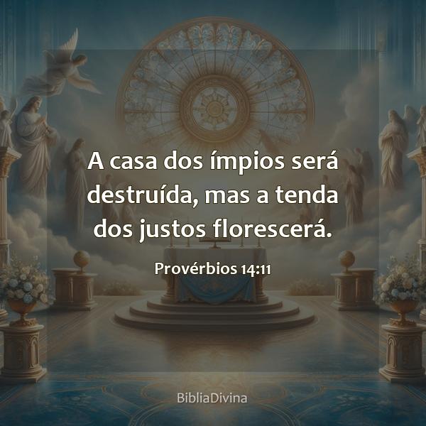 Provérbios 14:11