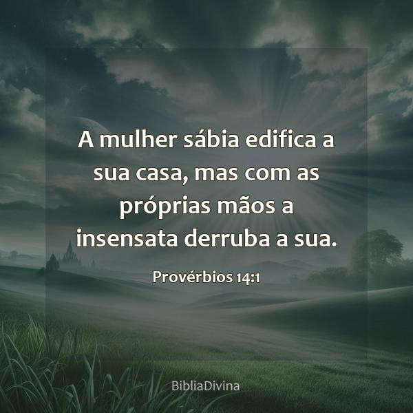 Provérbios 14:1