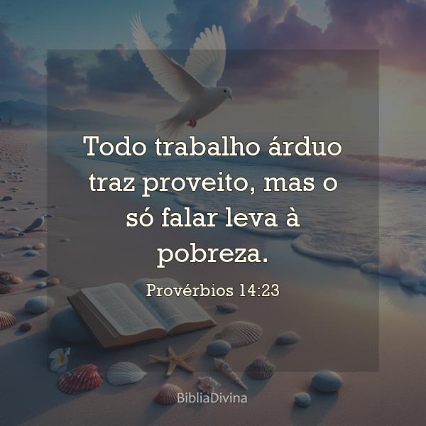 Provérbios 14:23