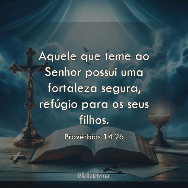 Provérbios 14:26