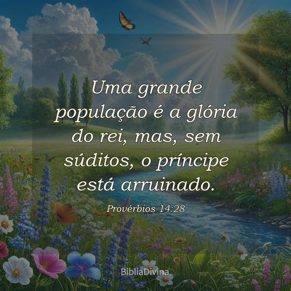 Provérbios 14:28