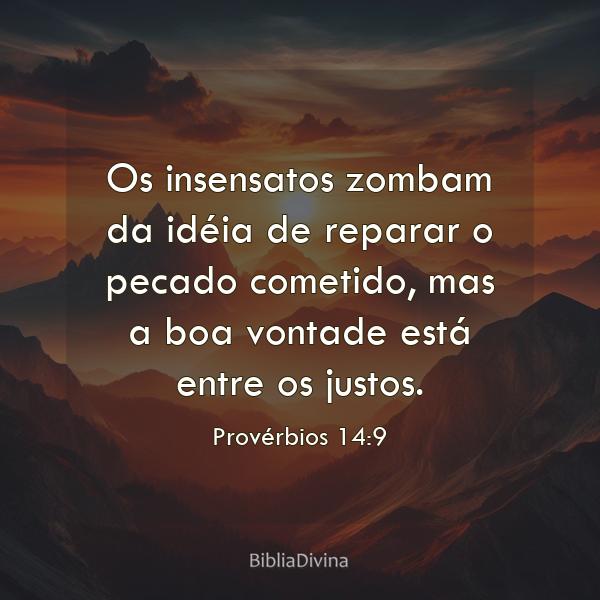 Provérbios 14:9