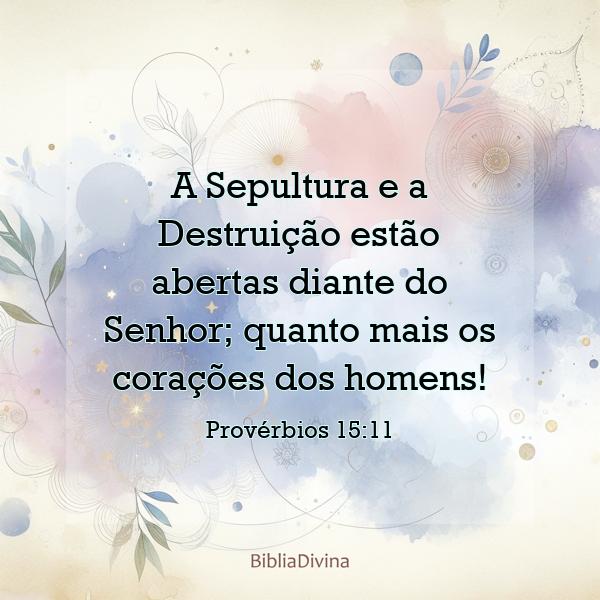 Provérbios 15:11