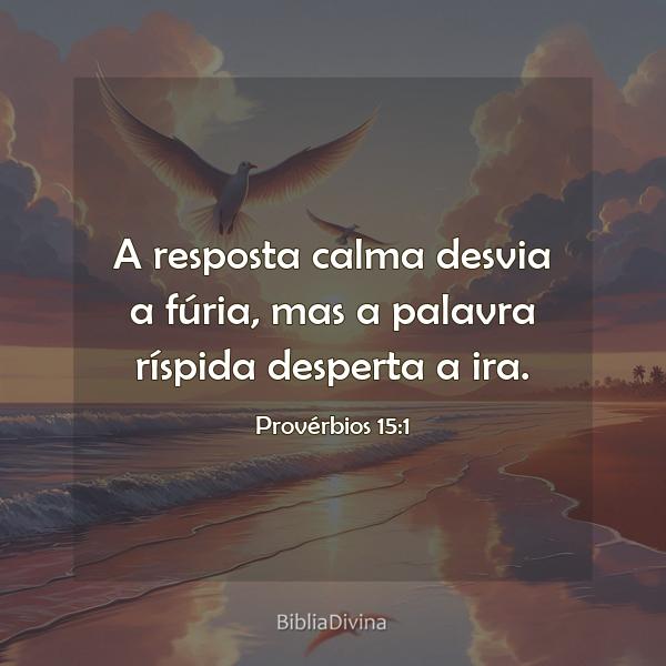 Provérbios 15:1