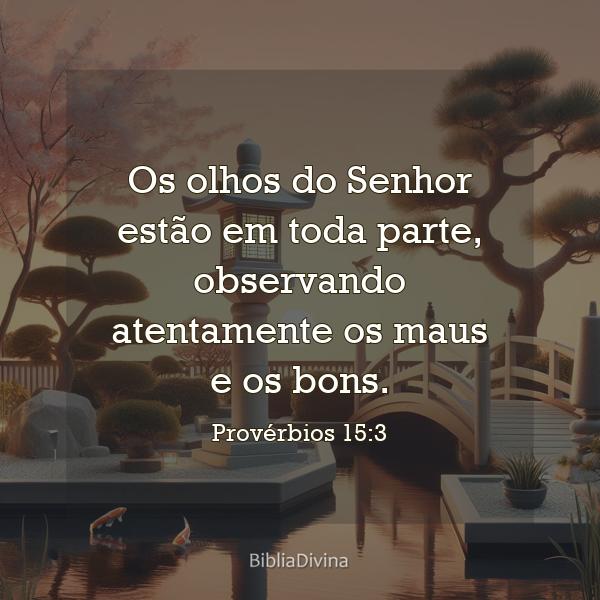 Provérbios 15:3