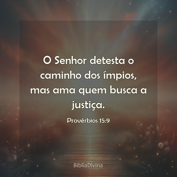 Provérbios 15:9