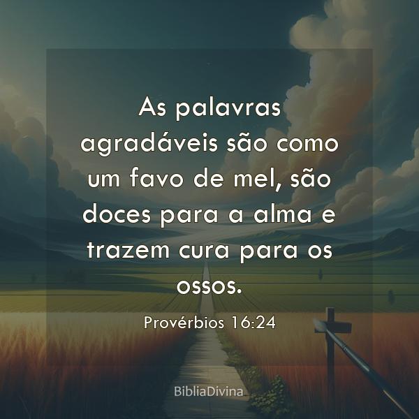 Provérbios 16:24