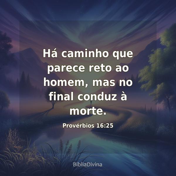 Provérbios 16:25