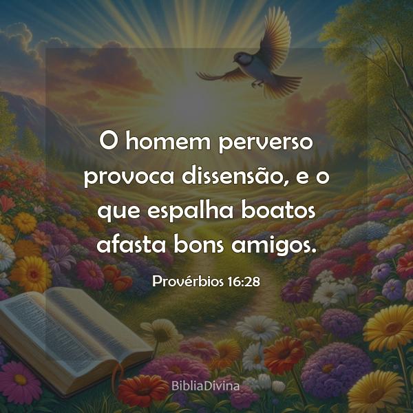 Provérbios 16:28