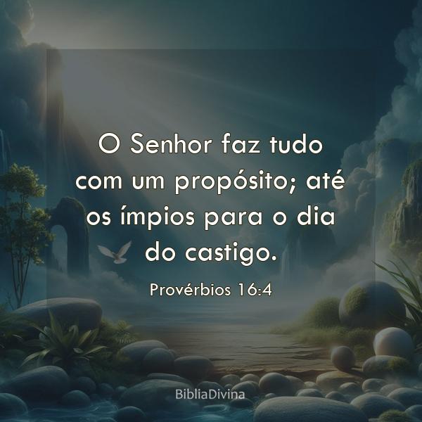 Provérbios 16:4