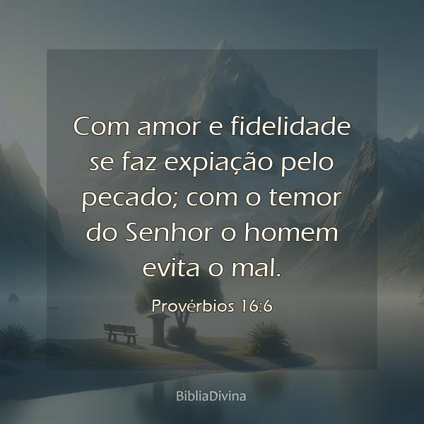 Provérbios 16:6