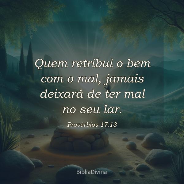 Provérbios 17:13