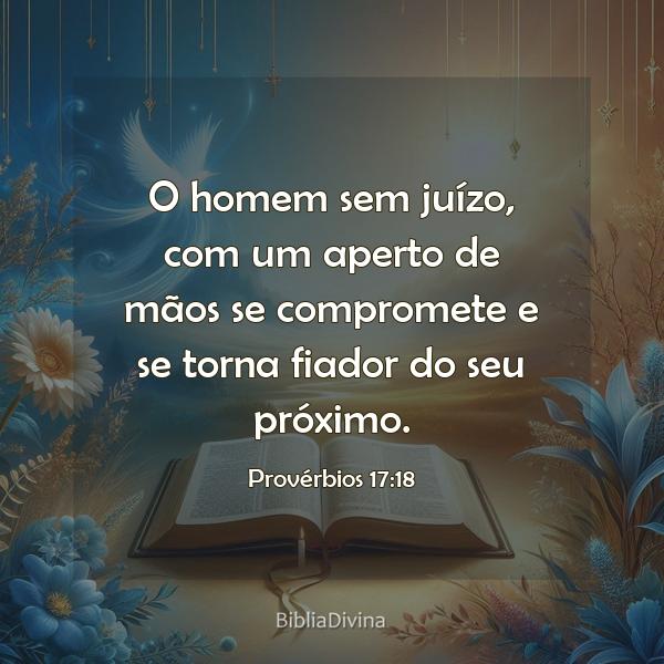 Provérbios 17:18