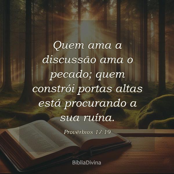 Provérbios 17:19