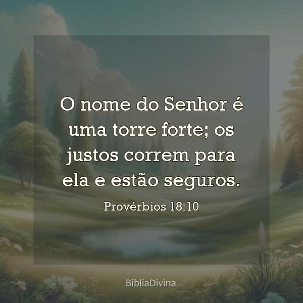 Provérbios 18:10