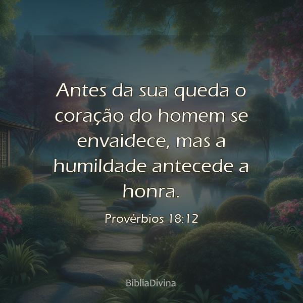 Provérbios 18:12