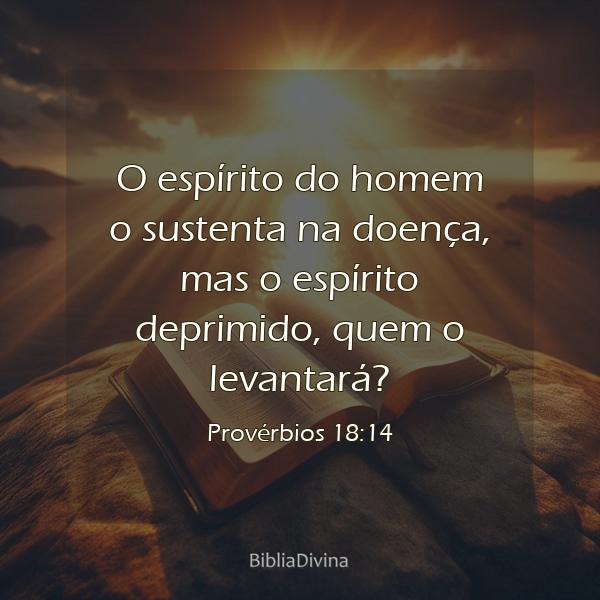 Provérbios 18:14