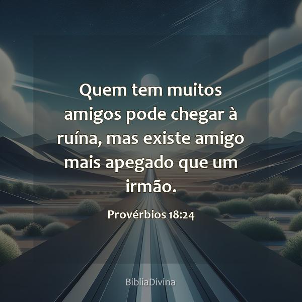 Provérbios 18:24