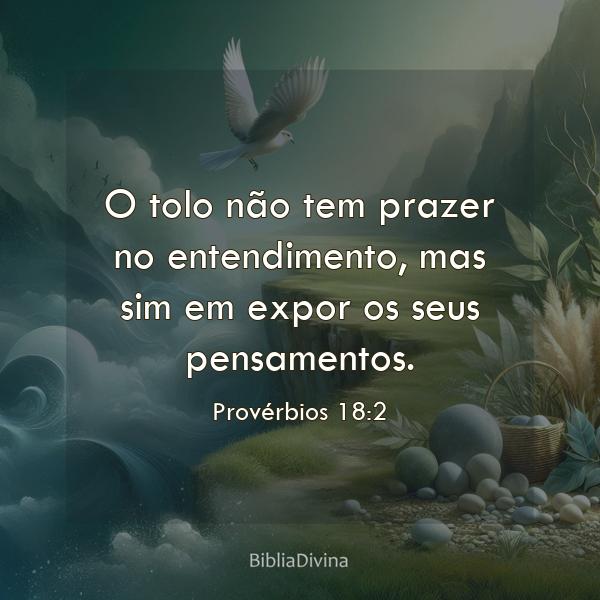 Provérbios 18:2