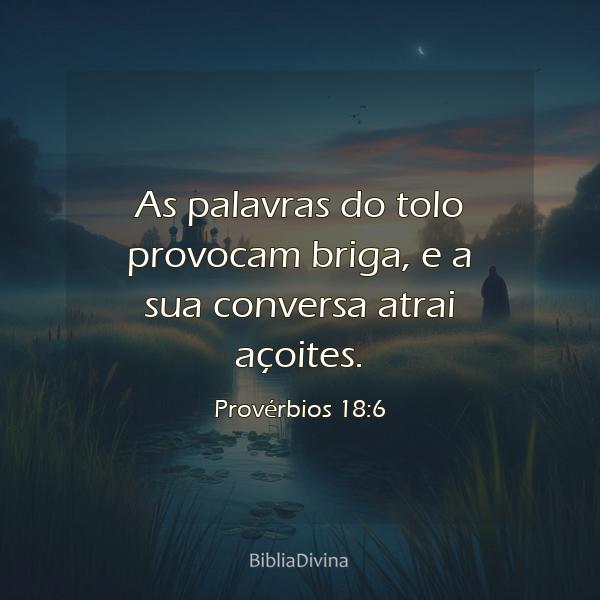 Provérbios 18:6