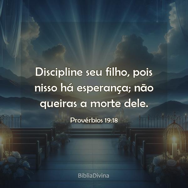 Provérbios 19:18