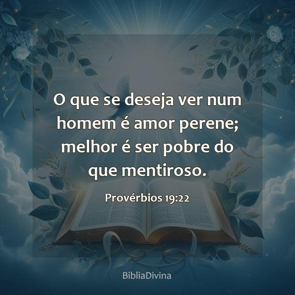 Provérbios 19:22