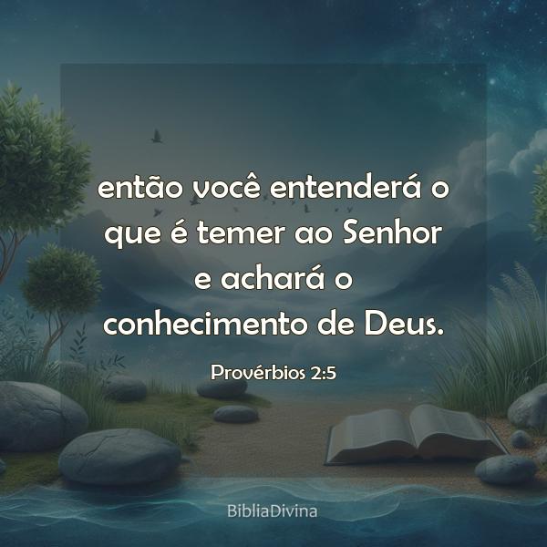 Provérbios 2:5