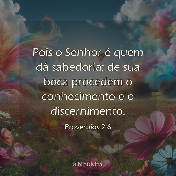 Provérbios 2:6