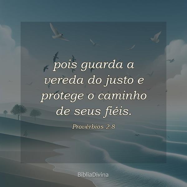 Provérbios 2:8