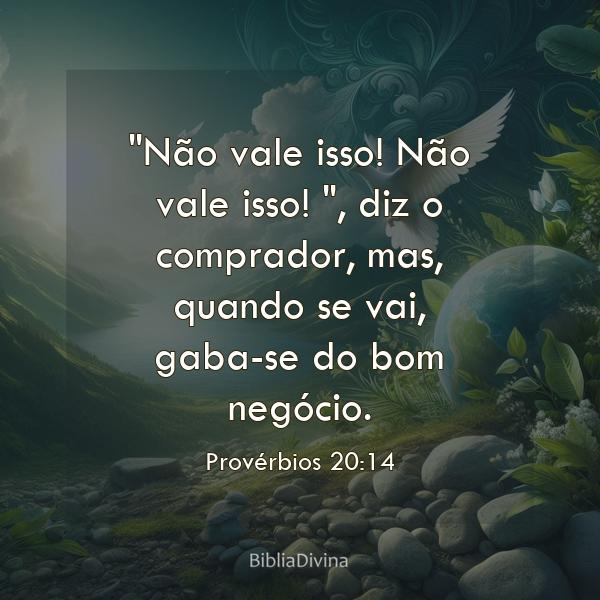 Provérbios 20:14