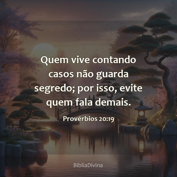 Provérbios 20:19