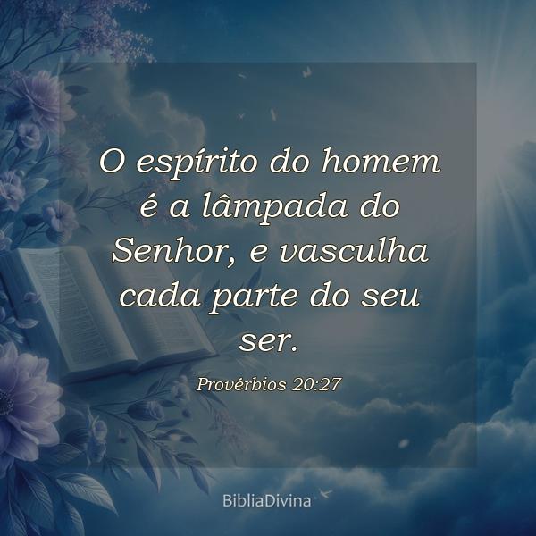 Provérbios 20:27