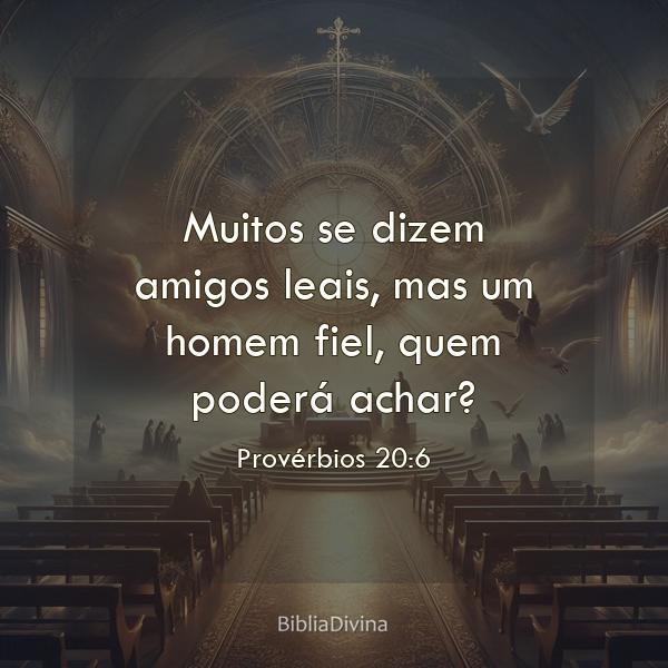 Provérbios 20:6