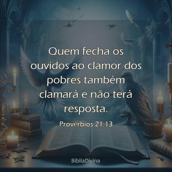 Provérbios 21:13