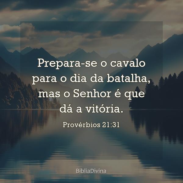 Provérbios 21:31