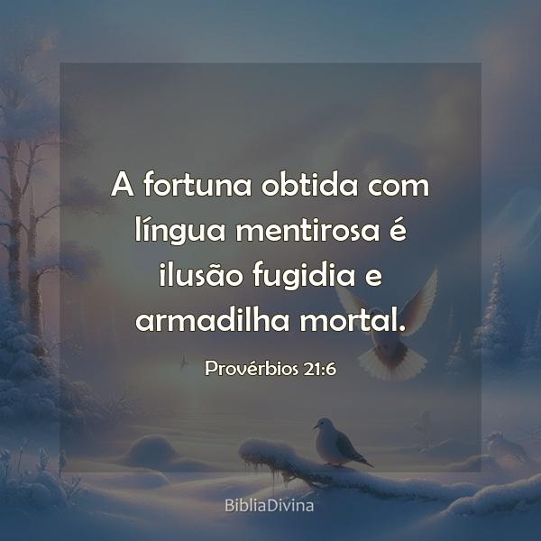 Provérbios 21:6