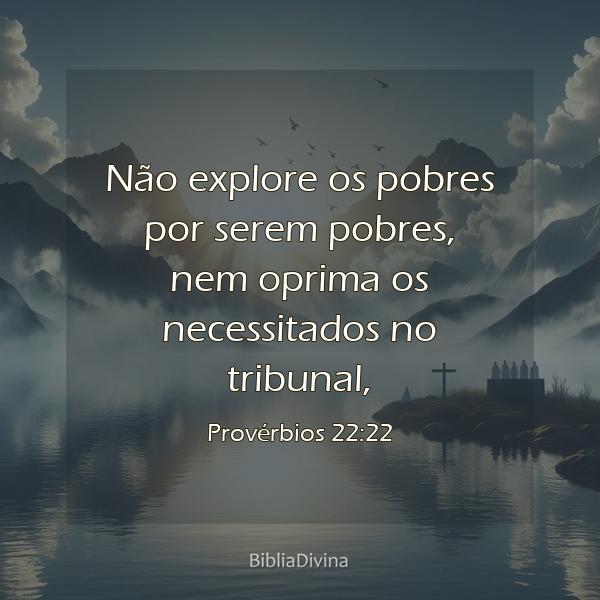 Provérbios 22:22