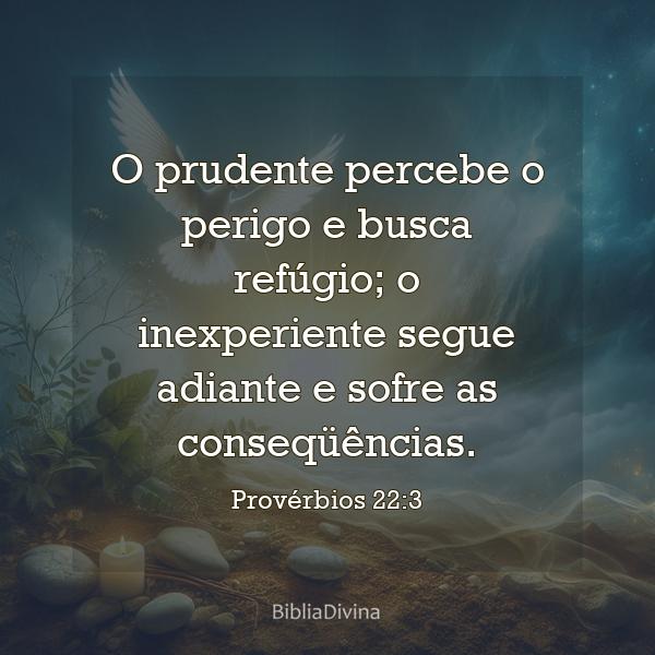 Provérbios 22:3