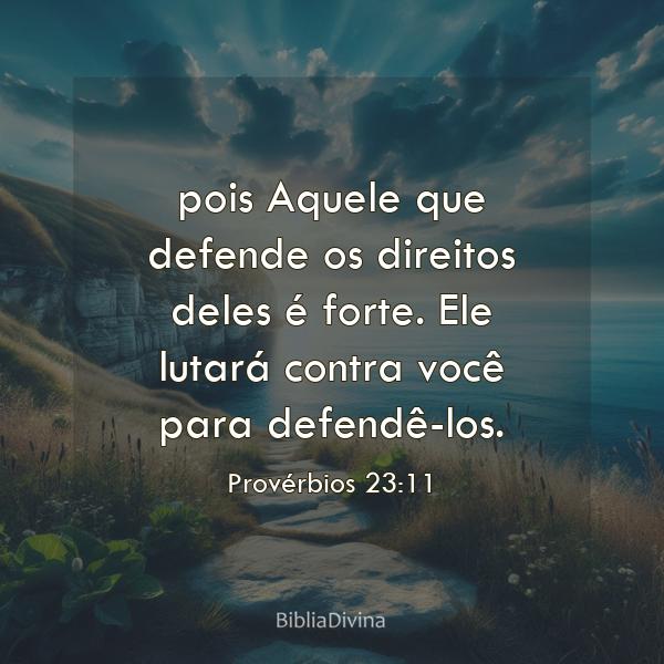 Provérbios 23:11