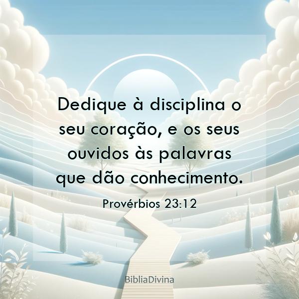 Provérbios 23:12