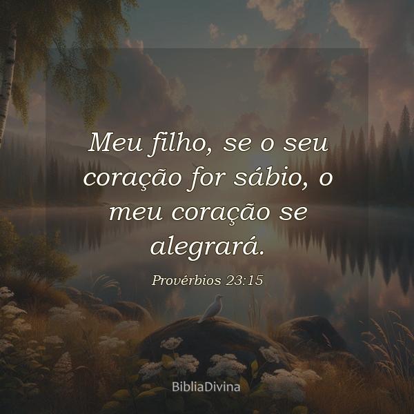 Provérbios 23:15