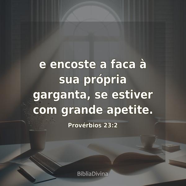 Provérbios 23:2