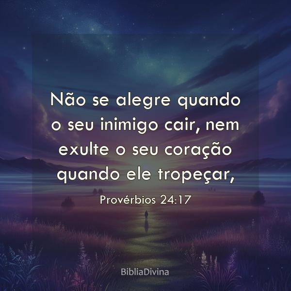 Provérbios 24:17