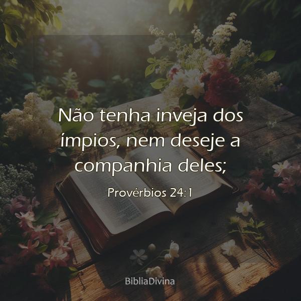 Provérbios 24:1