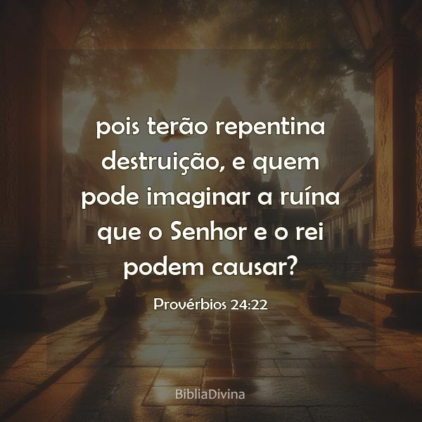 Provérbios 24:22