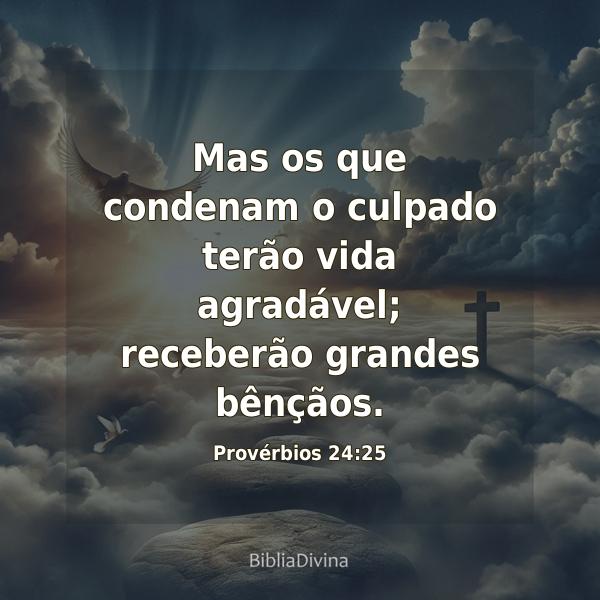 Provérbios 24:25