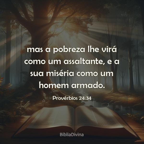 Provérbios 24:34